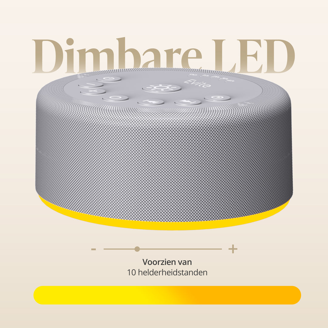 Evite White Noise Machine - Grijs