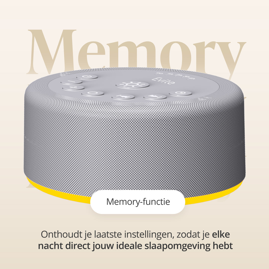 Evite White Noise Machine - Grijs